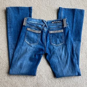 Allen B by Allen Schwartz Distressed w/ Bling Size 29x32